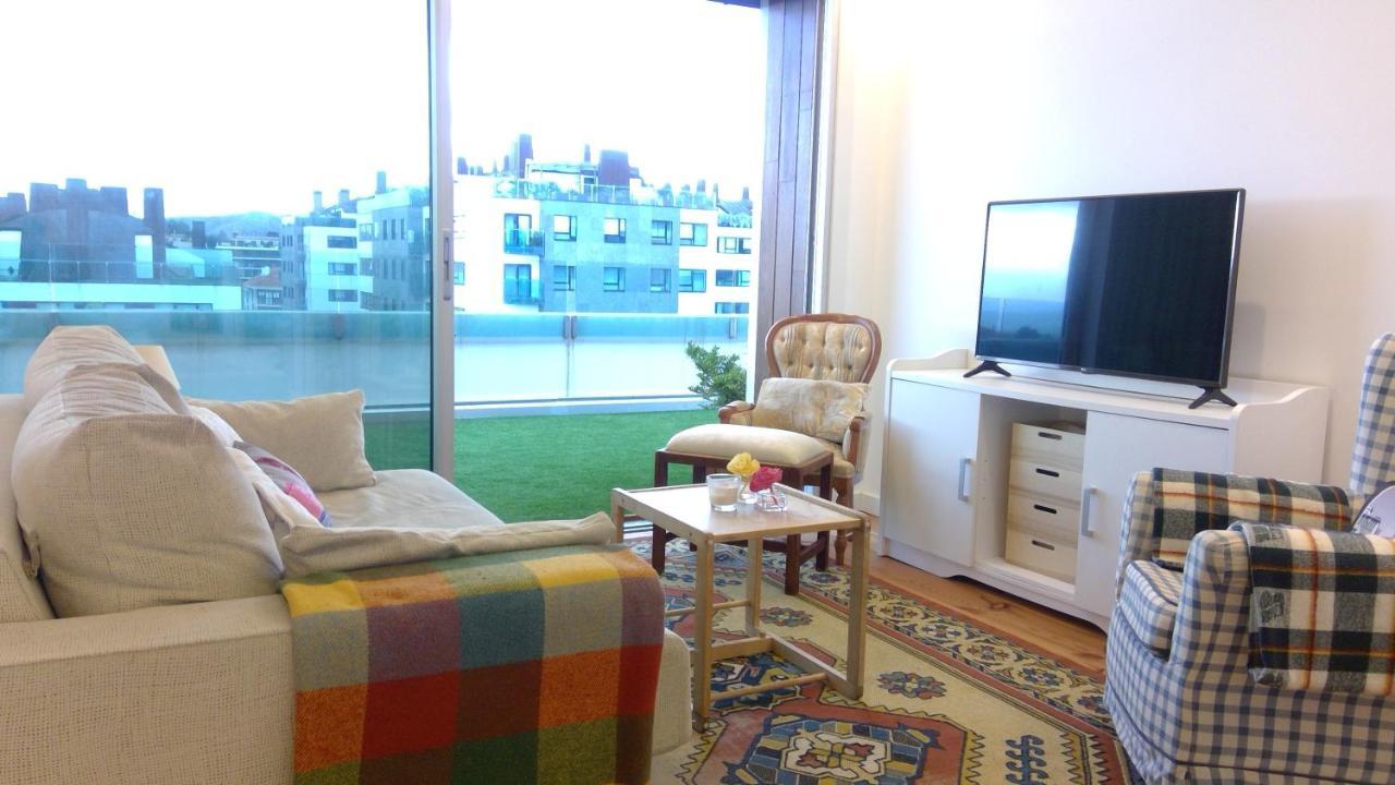 Appartement Preciosa Habitacion Doble En Atico Con Terraza II à Saint-Jacques-de-Compostelle Extérieur photo
